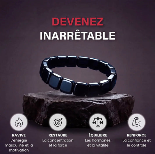 Avenia™ – Bracelet en Hématite